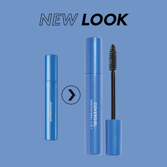 COVERGIRL Professional 3-in-1 Mascara , 200 Very Black