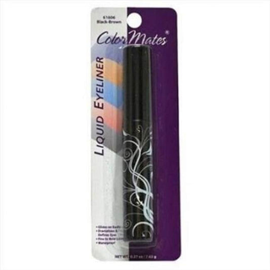 Mercancía 8655049 Colormates Delineador de ojos líquido con punta de fieltro, marrón