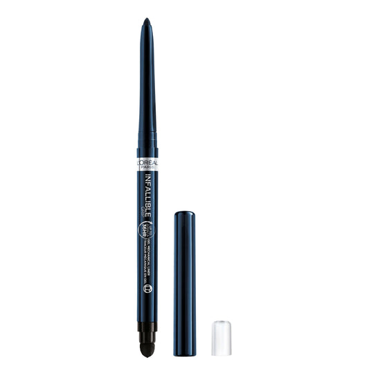 L'Oreal Paris Infallible Grip Mechanical Gel Eyeliner Pencil, Blue Jersey, Waterproof, Smudge-Proof, 0.01 oz