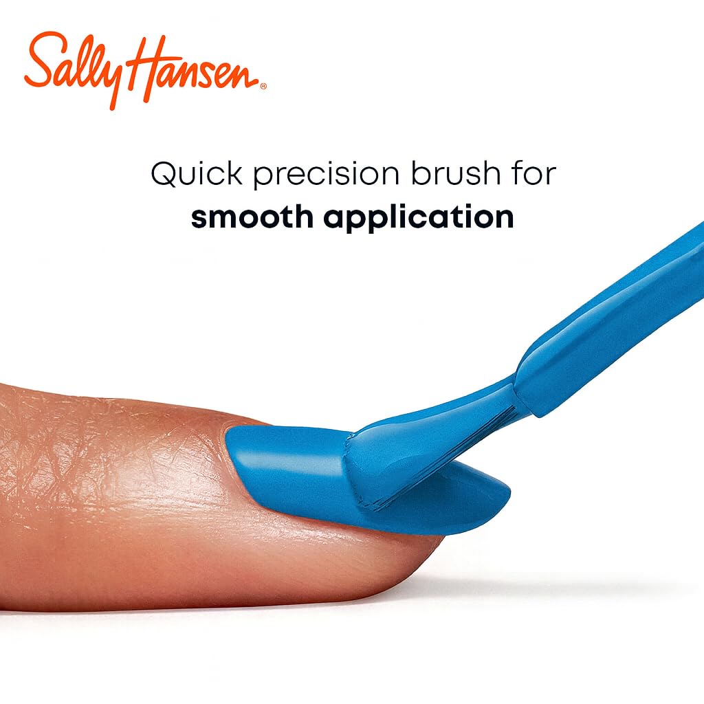 Sally Hansen Miracle Gel Nail Polish, Blue Skies Ahead, 0.5 oz, No UV Lamp Needed, Long Lasting