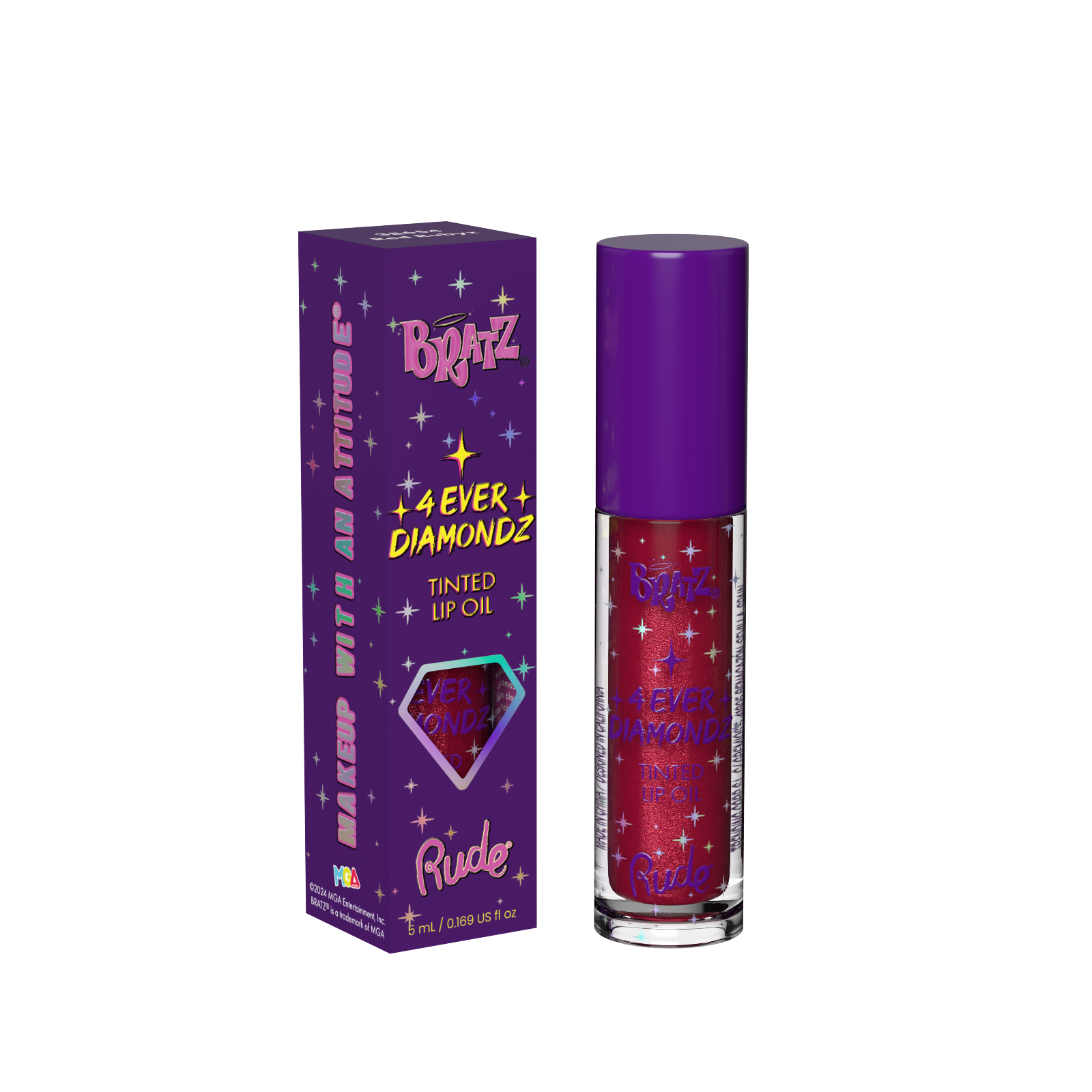 rude-bratz-4-ever-diamondz-tinted-lip-oil