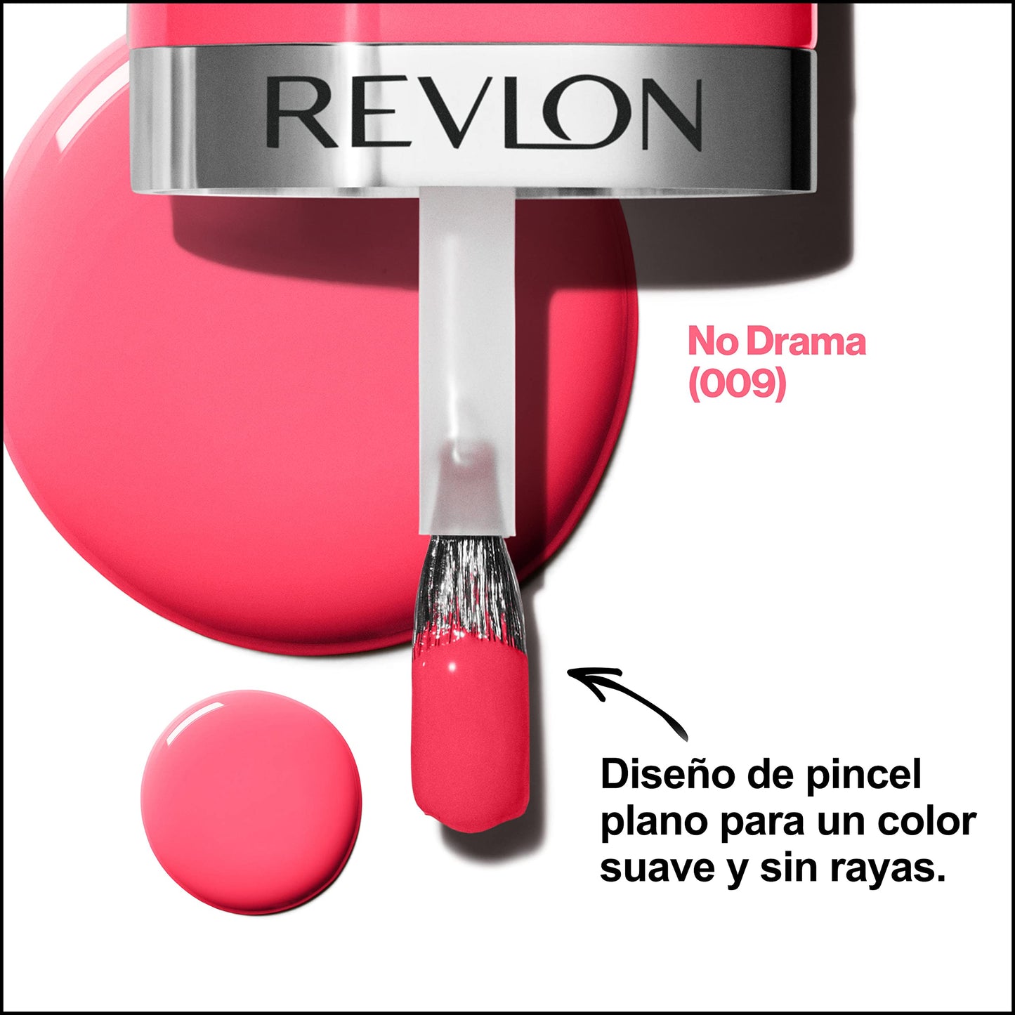Revlon Ultra HD Snap Vegan Glossy Nail Polish, 009 No Drama, 0.27 fl oz