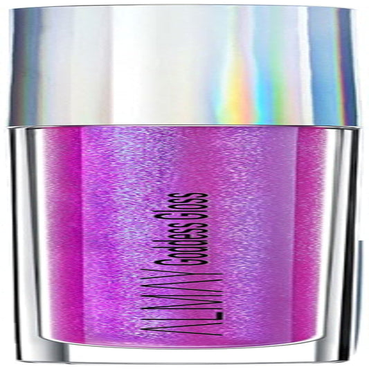 Almay Goddess Moisturizing Holographic Lip Gloss, Hypoallergenic, 400 Rainbow, 0.054