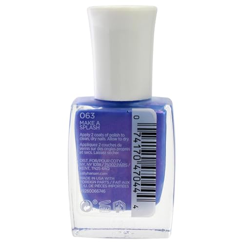 Esmalte de uñas Sally Hansen Mega Strength para mujer, 0.4 oz