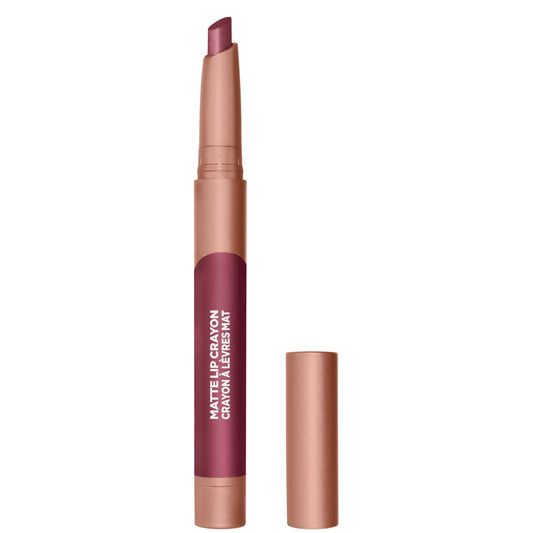L'Oreal Paris Infallible Matte Lip Crayon, Lasting Wear, Smudge Resistant, Sizzling Sugar