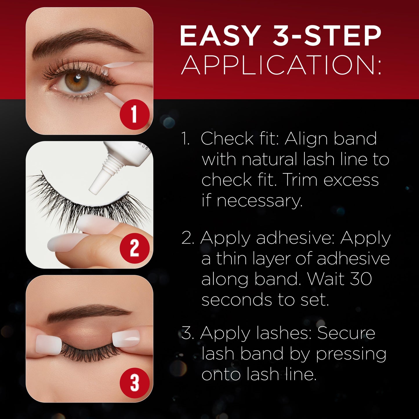 ARDELL Fauxmink Wispies, Luxuriously Lightweight With Invisiband Lashes