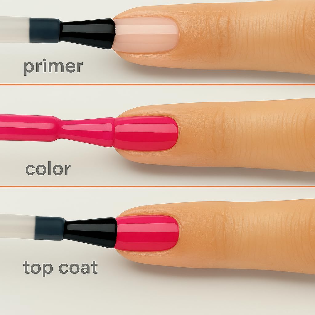 Sally Hansen Miracle Gel Nail Color, Pink Tank, 0.5 oz, At Home Gel Nail Polish, Gel Nail Polish, No UV Lamp Needed, Long Lasting, Chip Resistant