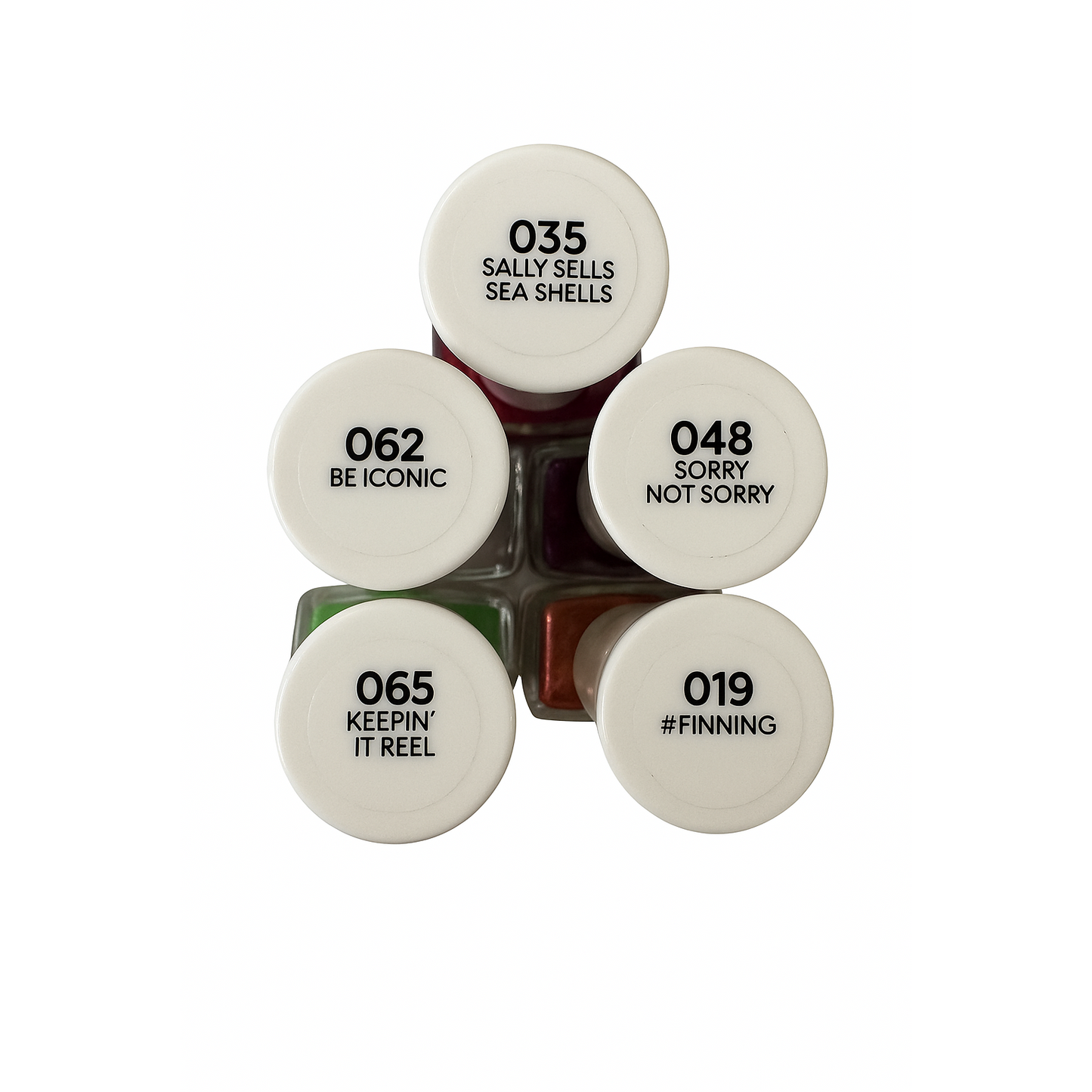 (5-pack) Sally Hansen Mega Strength Nail Polish Bundle