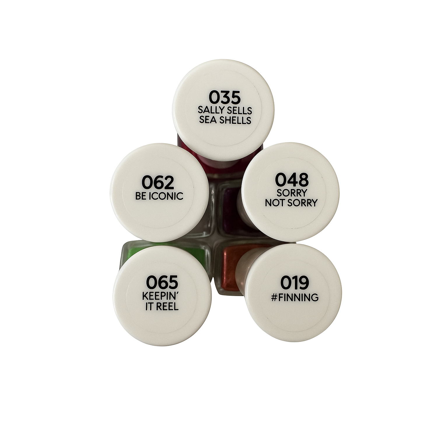 (5-pack) Sally Hansen Mega Strength Nail Polish Bundle