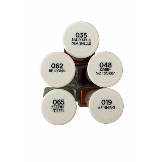 (5-pack) Sally Hansen Mega Strength Nail Polish Bundle