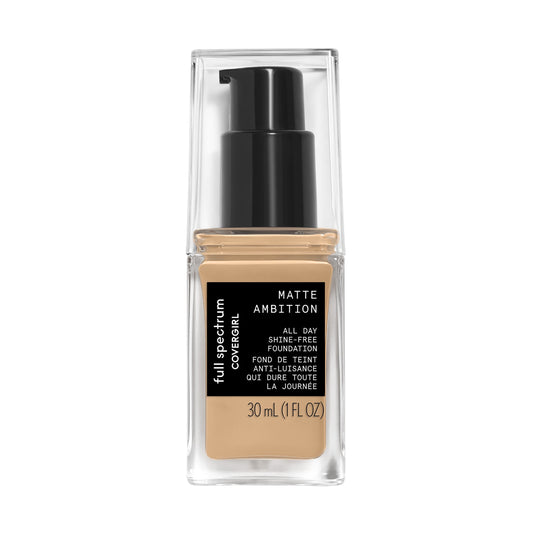 COVERGIRL Full Spectrum Matte Ambition All-Day Foundation, Light Neutral 2