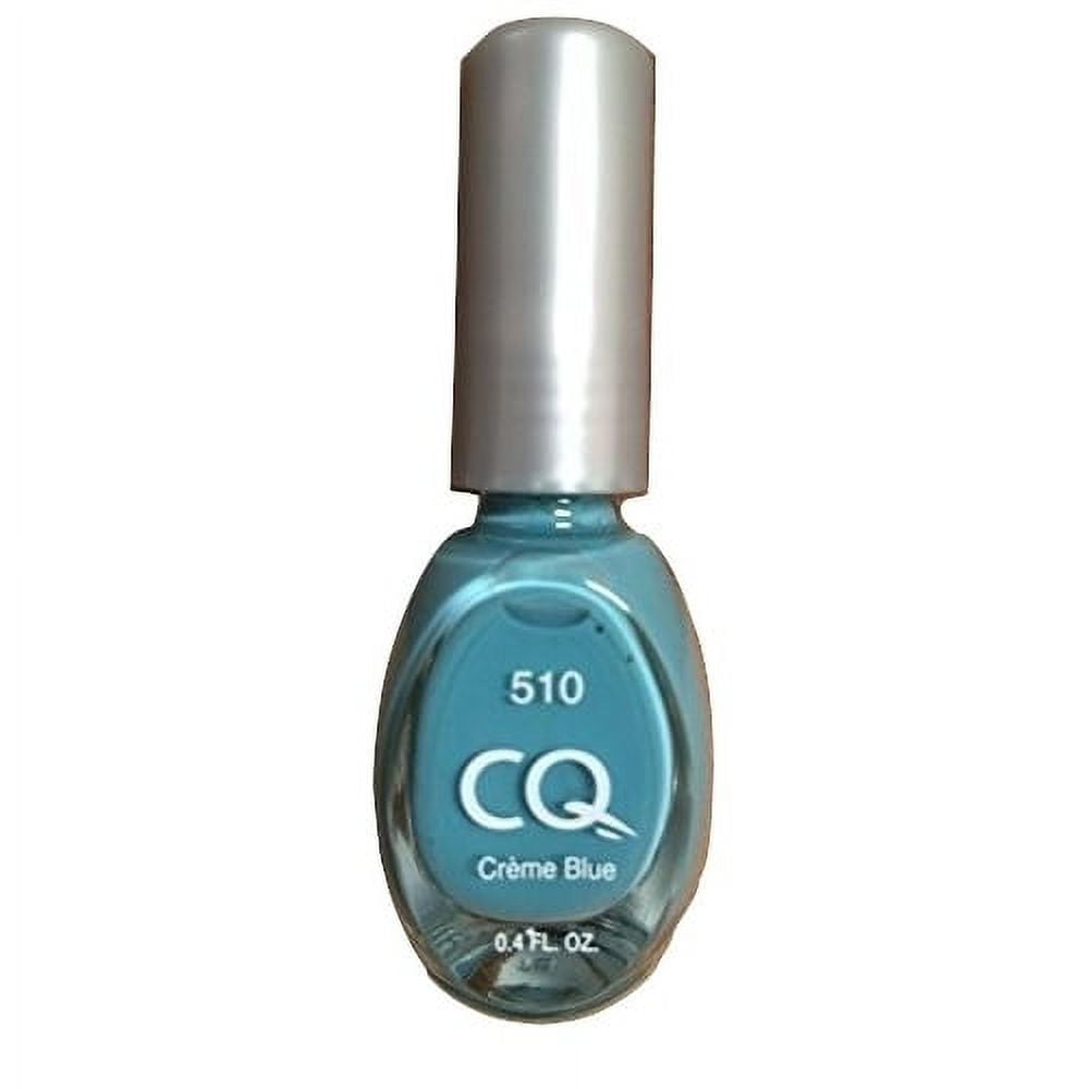 Scherer CQ Nail Polish Nail Enamel, 510, Creme Blue