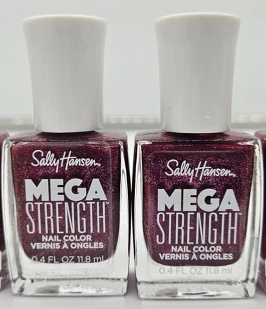 (2-pack) Sally Hansen Mega Strength Nail Color, 048 Sorry Not Sorry