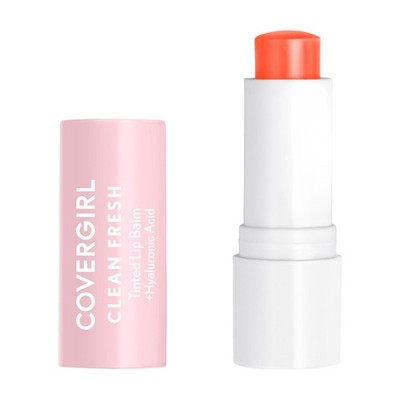 COVERGIRL Clean Fresh Lip Balm, 200 Made For Peach, 0.14 oz