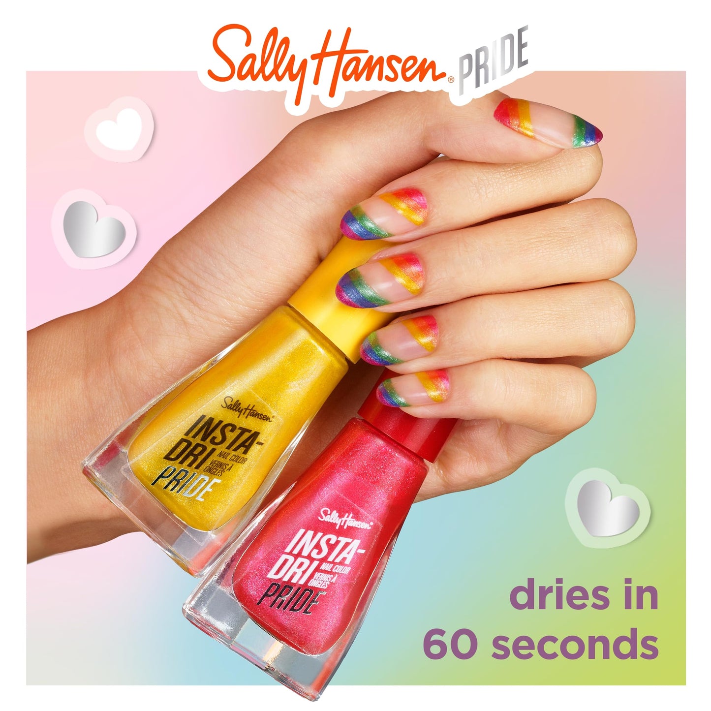 Sally Hansen Insta-Dri x GLAAD Pride Collection, Paint Your Story 0.31fl oz