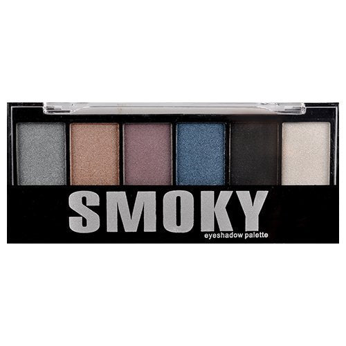 6 Color Smoky Eye Shadow Palette