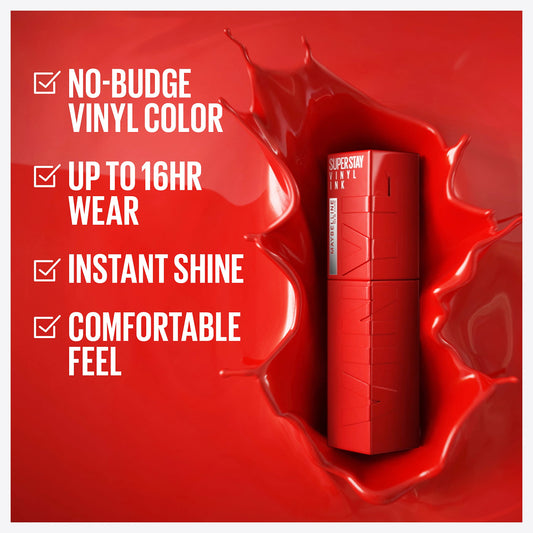 Maybelline Super Stay Vinyl Ink Liquid Lipstick, Royal