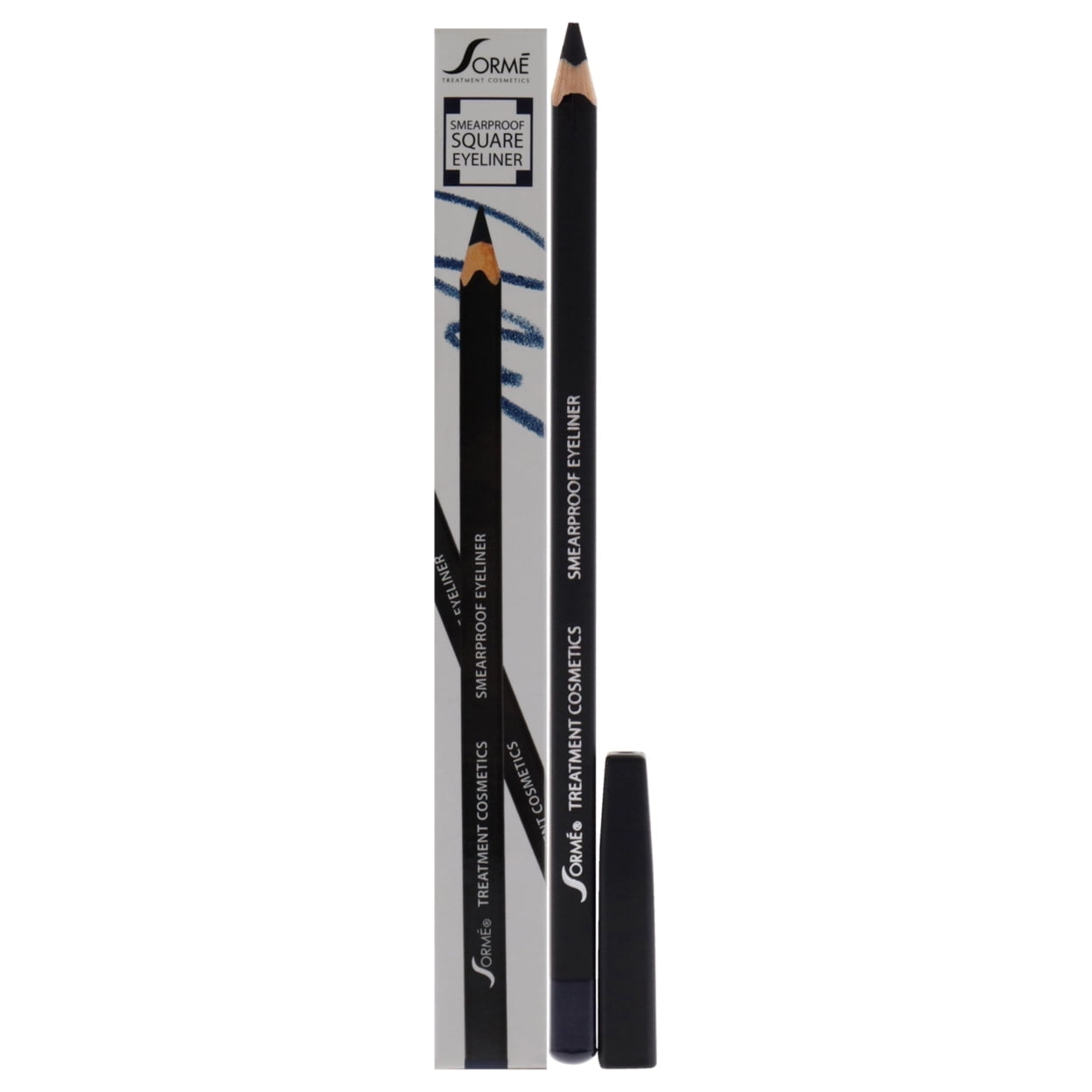 Sorme' Treatment Cosmetics Smear-Proof Eyeliner, Navy Blue
