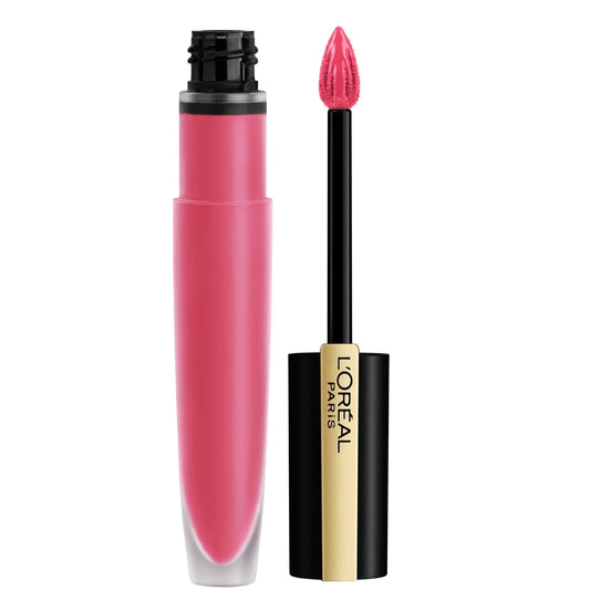 L'Oreal Paris Rouge Signature Lightweight Matte Lip Stain, High Pigment, Savor