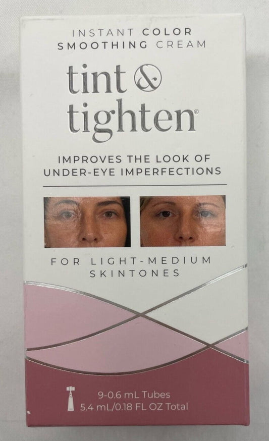 Tint & Tighten Instant Color Soothing Cream, .18 FL Oz, Light/Medium - 0.18Oz