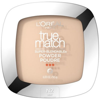 L'Oreal Paris True Match Super Blendable Powder, Classic Ivory, 0.33 oz