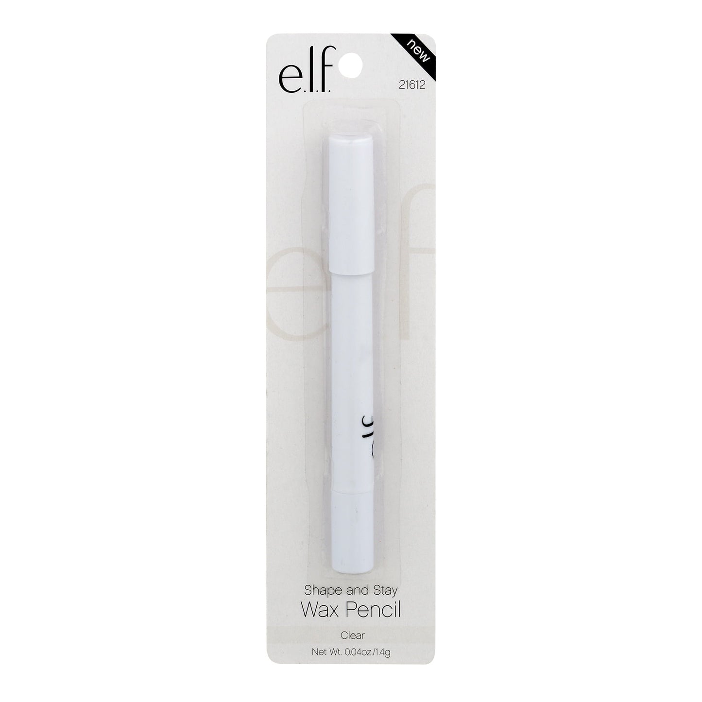 e.l.f. Cosmetics Shape & Stay Brow Pencil, Clear
