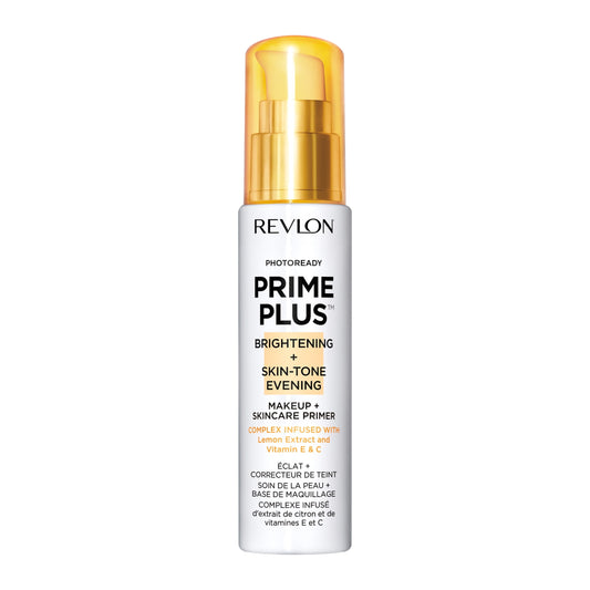Revlon PhotoReady Prime Plus Primer, Brightening + Skin-Tone Evening, 1 fl oz