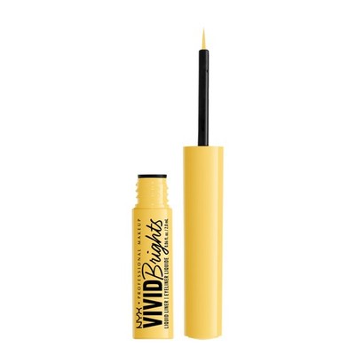 NYX Professional Makeup Vivid Brights Liquid Liner Eyeliner, Had Me At Yellow