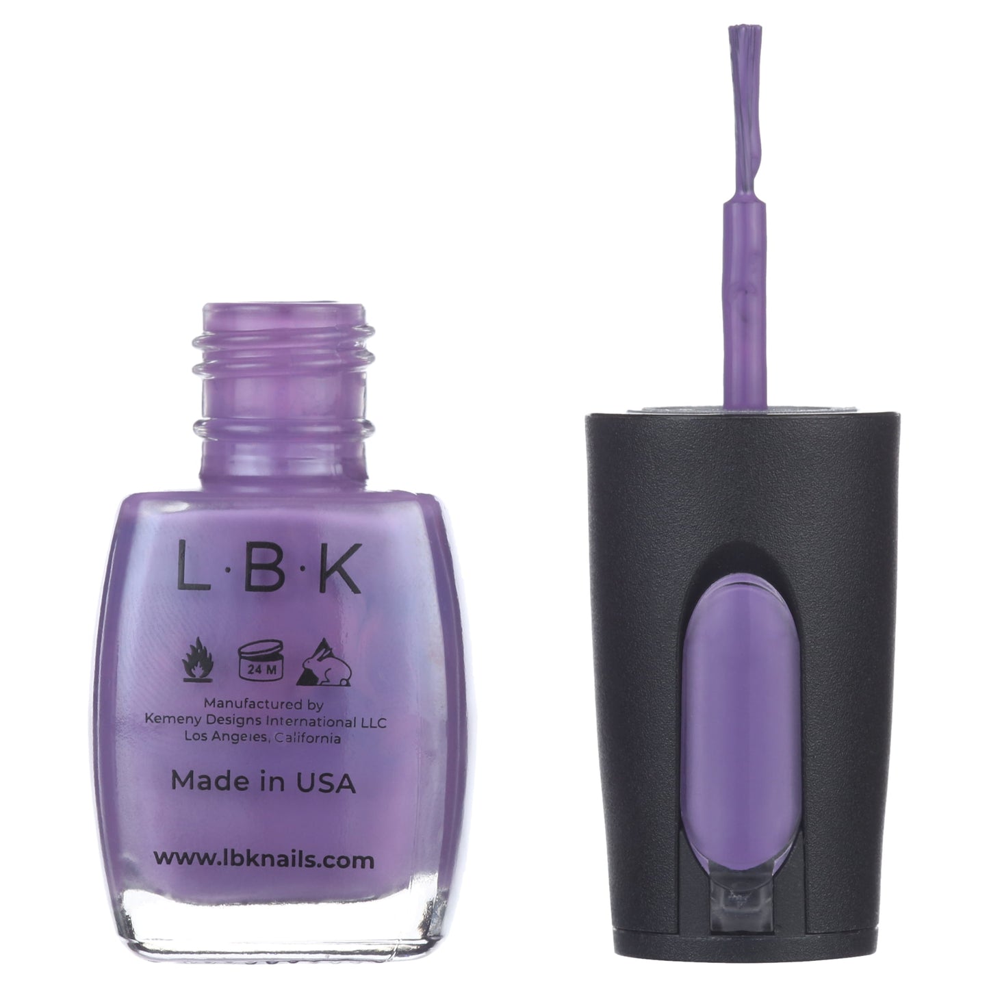 LBK Love by Kemeny, Lady Diana, esmalte de uñas violeta intenso