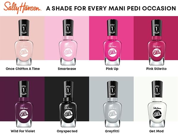 Sally Hansen -Miracle Gel -Greyfitti -0.5 -fl oz