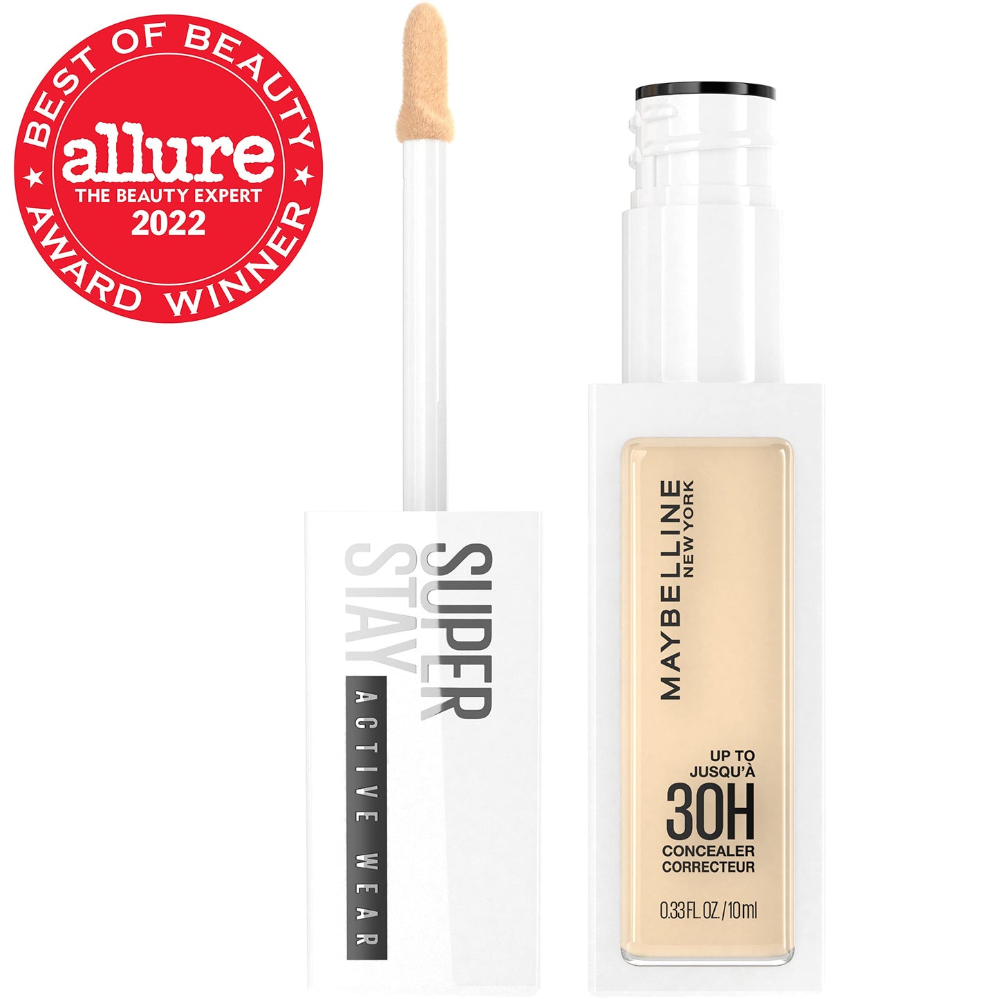 Maybelline Super Stay Longwear Liquid Concealer, Full Coverage, 11, 0.33 fl oz