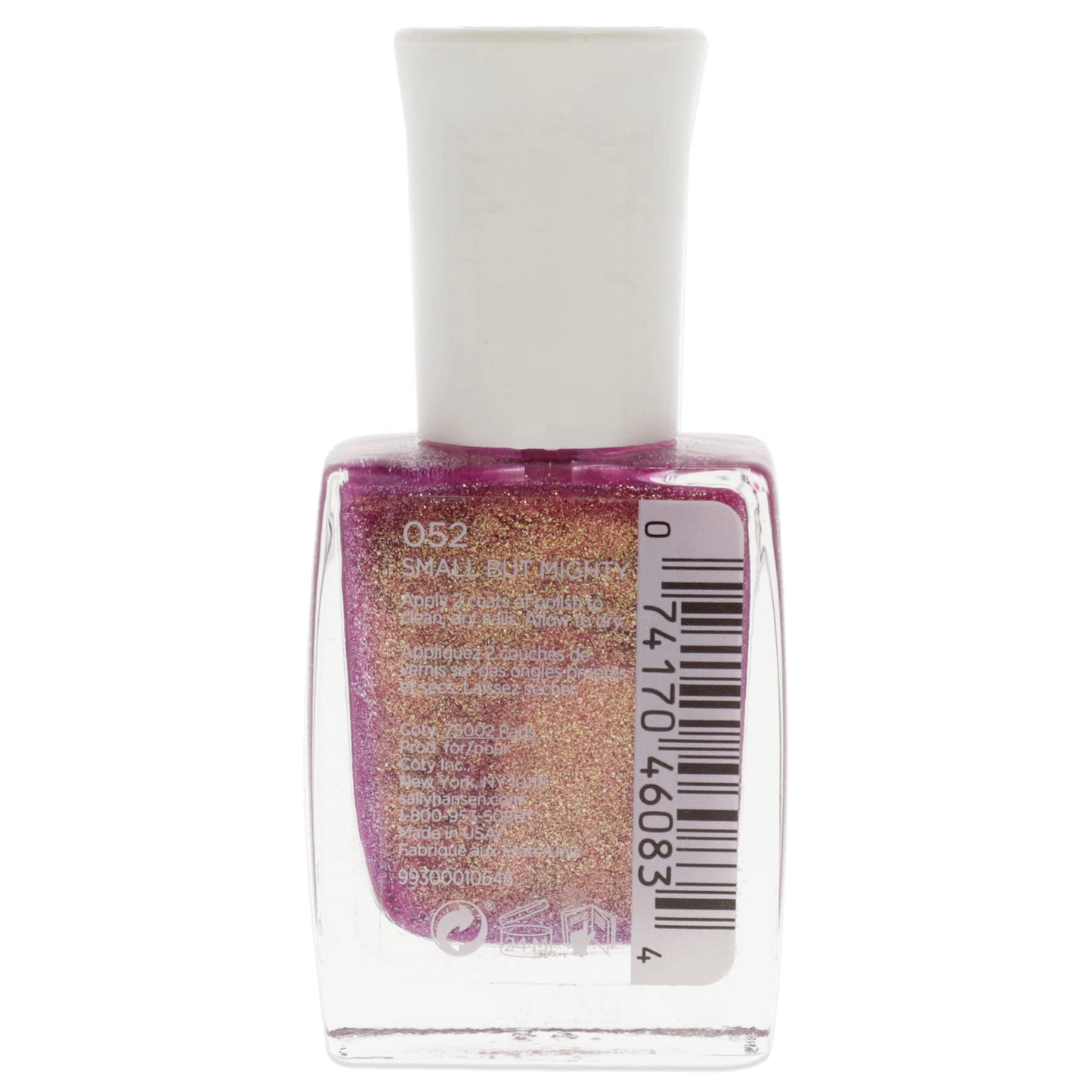Sally Hansen Mega Strength, pequeño pero potente, 0.4 onzas líquidas (paquete de 1)