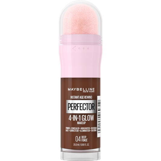 Maybelline Instant Age Rewind Instant Perfector Glow Makeup, Deep, 0.68 fl oz