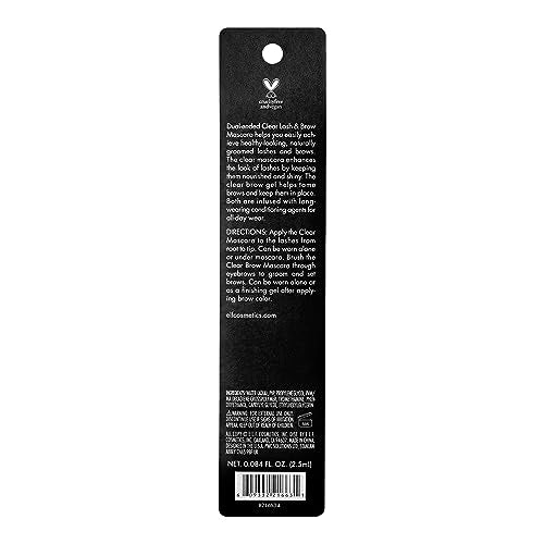 e.l.f. Clear Brow & Lash Mascara, 0.08 fl oz