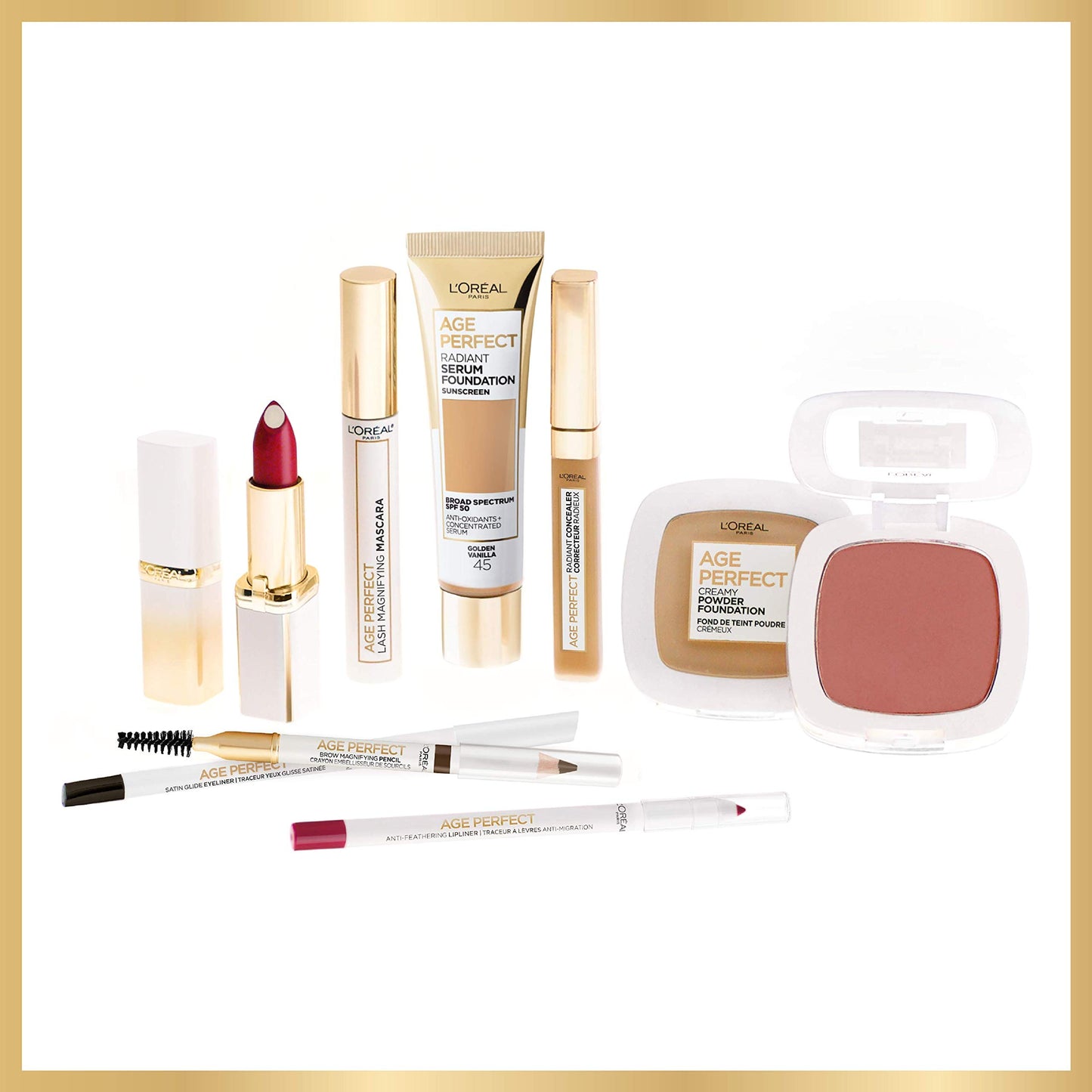 L'Oreal Paris Age Perfect Radiant Concealer, Golden Sun, 0.23 fl oz