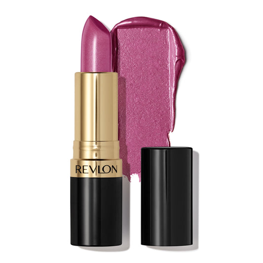 Revlon Super Lustrous Pearl Lipstick, Creamy Formula, 625 Iced Amethyst, 0.15 oz