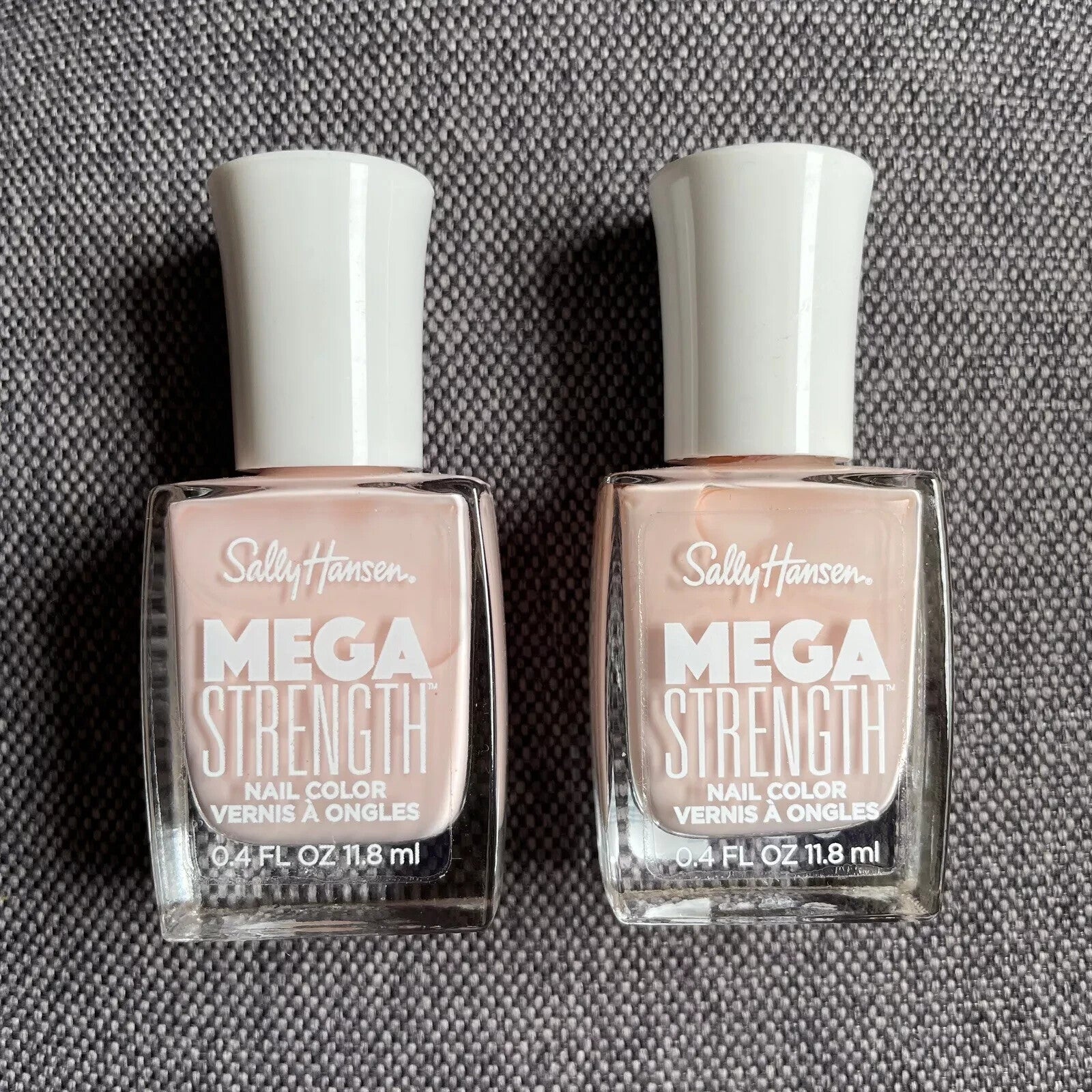 (2-pack) Sally Hansen Mega Strength Nail Polish Lacquer Boss Gloss 022, 0.40oz