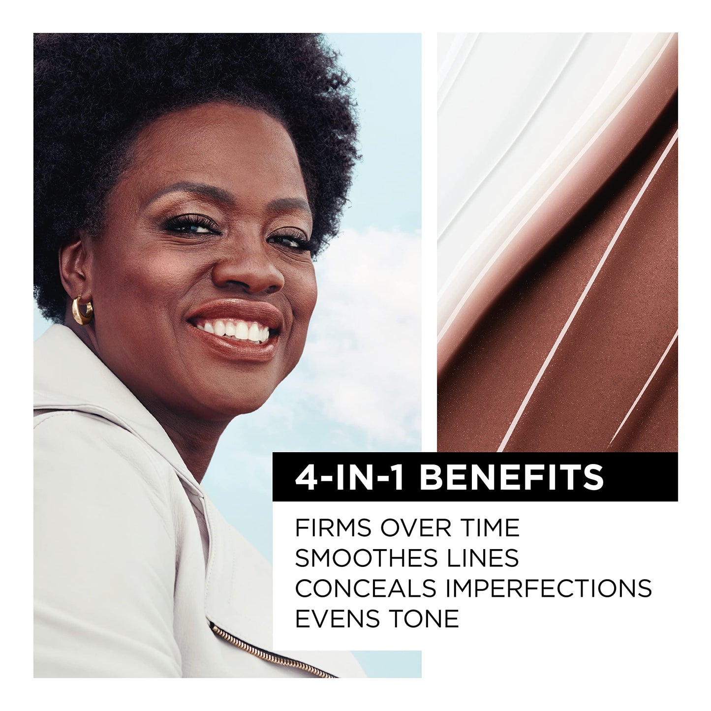 L'Oreal Paris Age Perfect Balm Foundation Makeup, D10 Deep, 0.609 fl oz