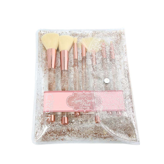 beauty-creations-liquid-peach-sparkle-7-pc-brush-set