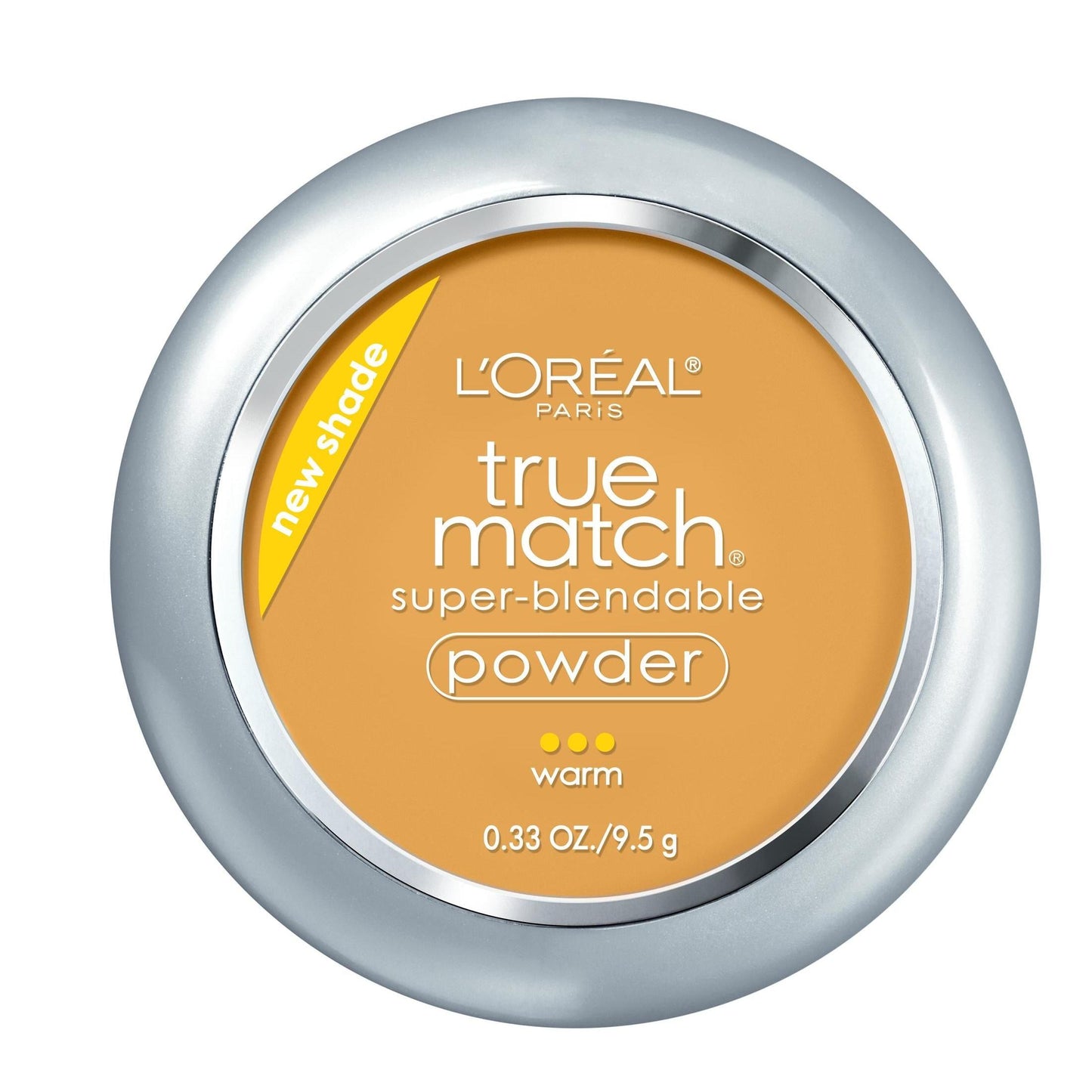 L'Oreal Paris True Match Oil-Free Makeup Pressed Powder, Fresh Beige, 0.33 oz
