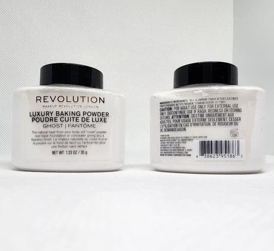 Revolution Makeup Luxury Baking Powder, Ghost