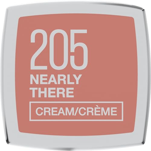 Maybelline Color Sensational The Creams, Cream Finish Lipstick Makeup, Nearly There, 0.15 oz.