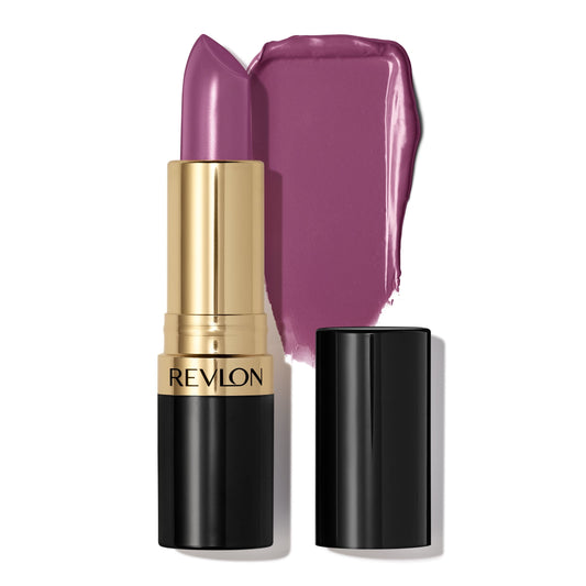Revlon Super Lustrous Creme Lipstick, Creamy Formula, 660 Berry Haute, 0.15 oz