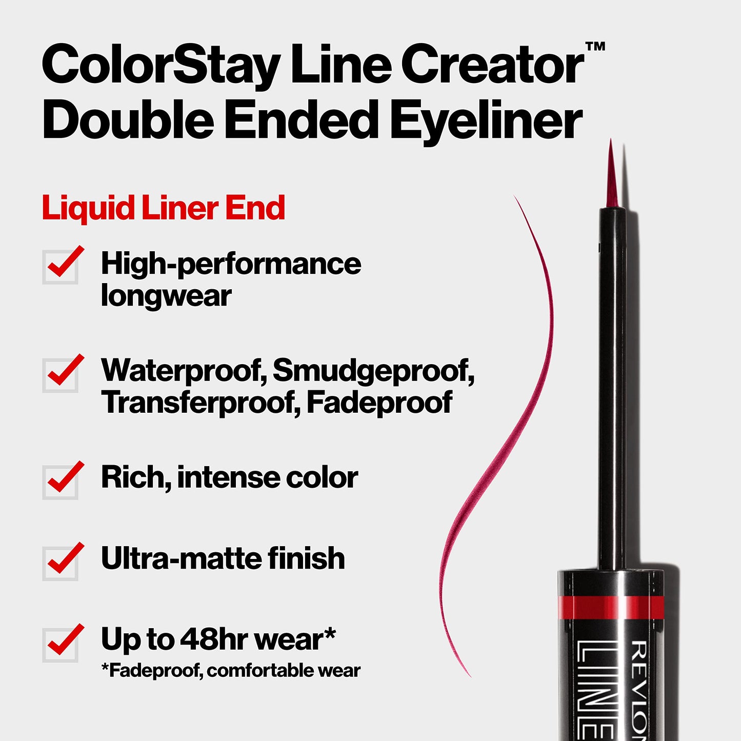 Revlon ColorStay Line Creator Waterproof Eyeliner Pencil, 152 Leathercraft, 0.004 oz