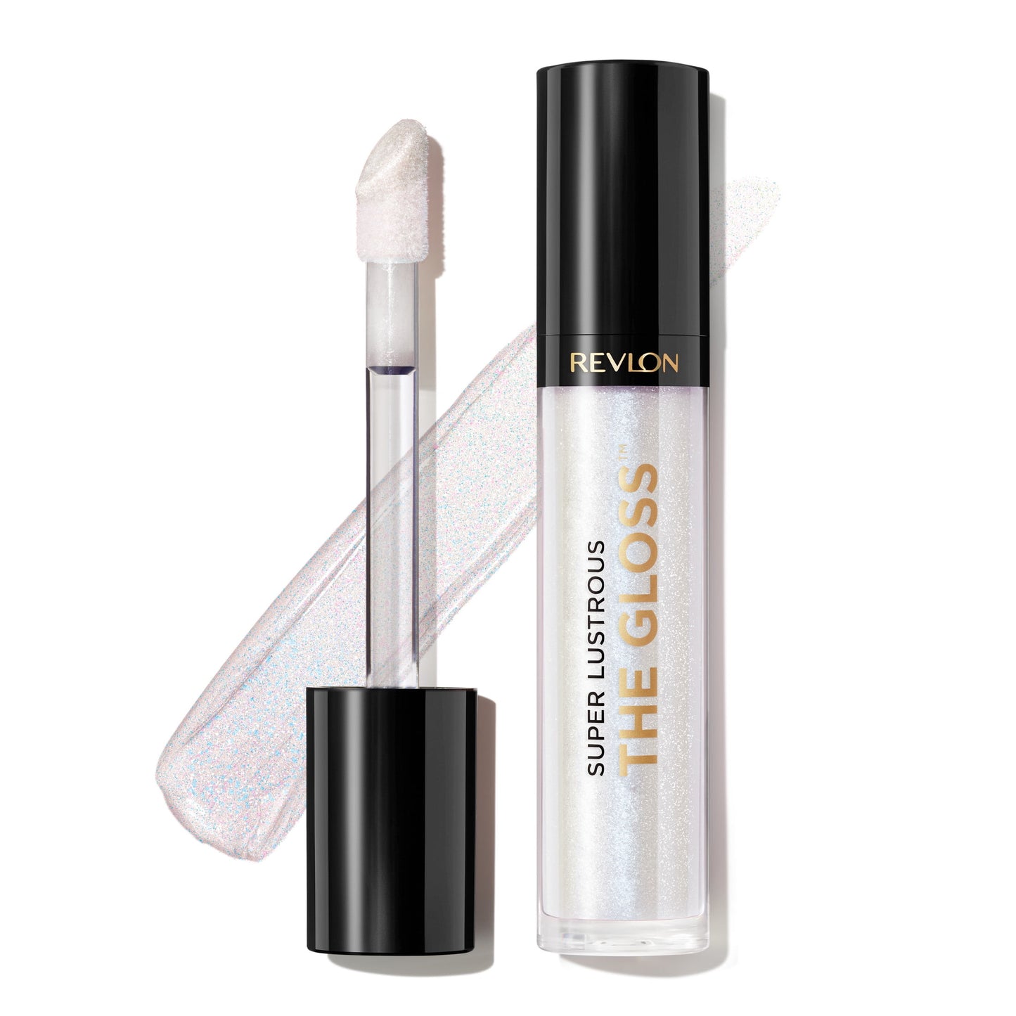 Revlon Super Lustrous Moisturizing High Shine Lip Gloss, 304 Frost Queen, 0.13 oz