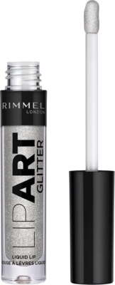 Rimmel London Lip Art Glitter Lipgloss - 110 Steel Silver