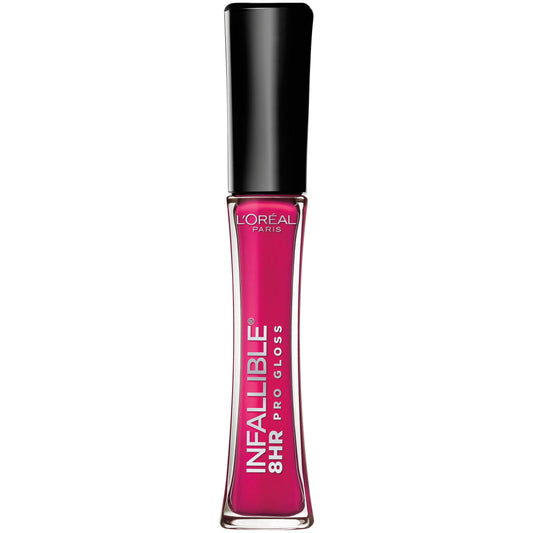 L'Oreal Paris Infallible 8 Hour Lip Gloss, Hydrating, Liquids, 0.21 fl oz