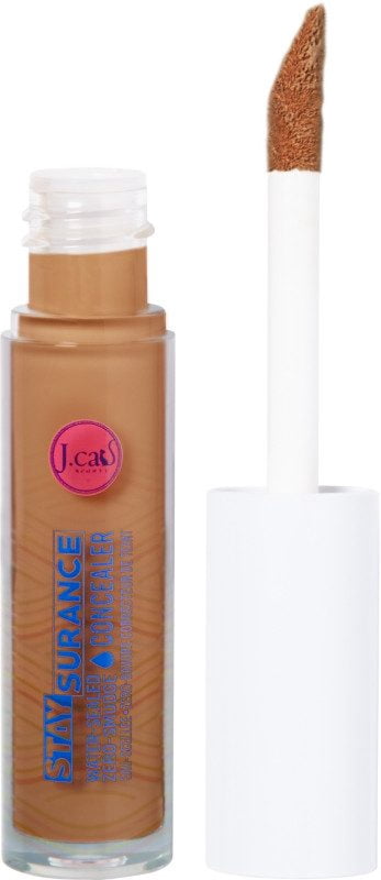 J.Cat Beauty Staysurance Water-Sealed, Zero Smudge Concealer - Deep Autumn 0.33oz