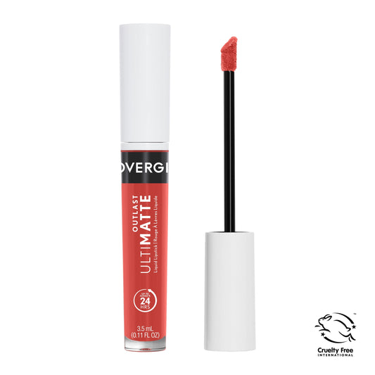 COVERGIRL Outlast UltiMatte One Step Liquid Lip Color, Bella Bellini, 0.12 oz