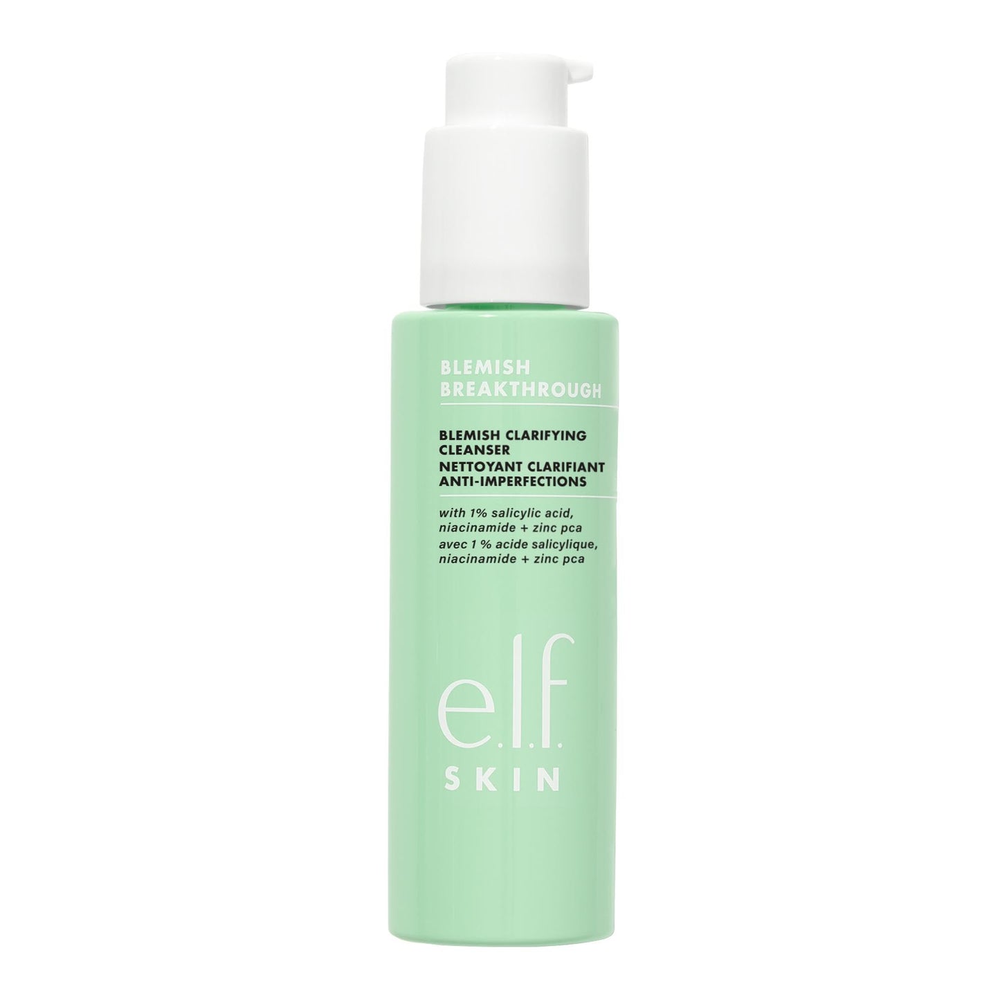e.l.f. SKIN Blemish Breakthrough Acne Clarifying Cleanser, 3.889 fl oz